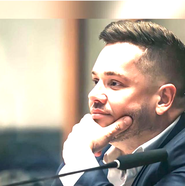 Retrato de Alcidino Vieira Júnior