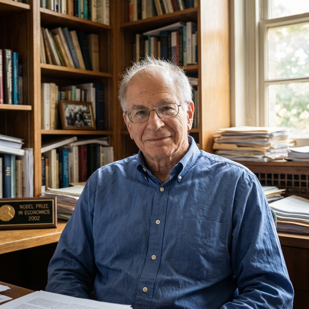 Retrato de Daniel Kahneman