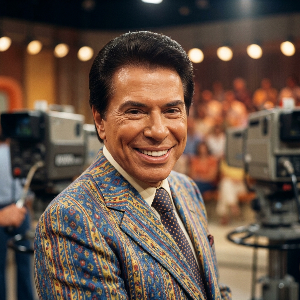 Retrato de Silvio Santos